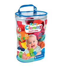 17877 Soft Clemmy - Yumuşak Blok Çantası 20 parça 6-36 ay
