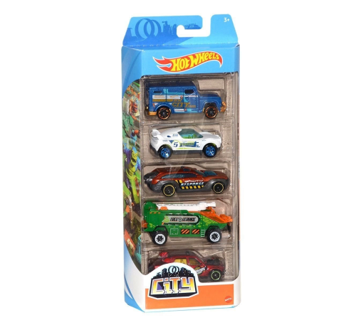 1806 Hot Wheels 5'li Araba Seti / +3 yaş 1806 Hot Wheels 5'li Araba Seti / +3 yaş