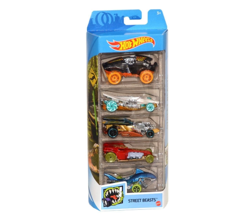 1806 Hot Wheels 5'li Araba Seti / +3 yaş 1806 Hot Wheels 5'li Araba Seti / +3 yaş