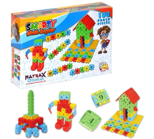 182 Smart 100 Parça Blok Seti / +3 yaş