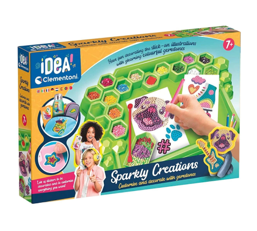 18716 Clementoni Idea Işıltılı Tasarımlar +7 yaş 18716 Clementoni Idea Işıltılı Tasarımlar +7 yaş