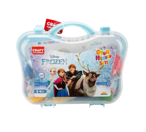 1877 Crafy Frozen Çantalı Oyun Hamuru Seti 200 g 20 Parça 1877 Crafy Frozen Çantalı Oyun Hamuru Seti 200 g 20 Parça