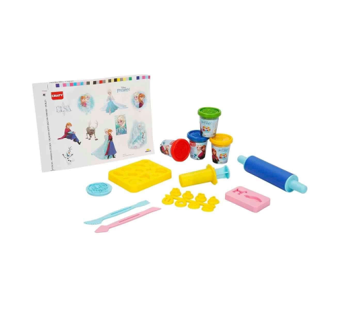 1877 Crafy Frozen Çantalı Oyun Hamuru Seti 200 g 20 Parça 1877 Crafy Frozen Çantalı Oyun Hamuru Seti 200 g 20 Parça