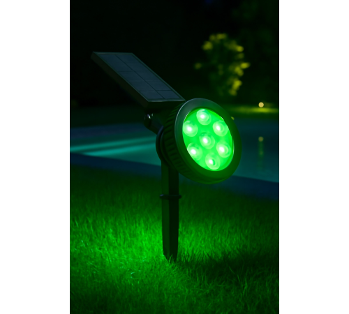 18w Ledli Solar Kazıklı Bahçe Armatürü Yeşil Işık 18w Ledli Solar Kazıklı Bahçe Armatürü Yeşil Işık