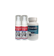 2 Adet 50 ml Bigboost Erkek 3xEffect Canlandirici Krem + Yanında 1 Kutu 30lu Binareks Erkek Pırostat