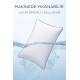 3 Adet 50x70cm Nano Jel Lüks Yastık | 1200gr Anti-alerjik Pamuklu Yastık Seti 3lü