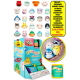 2 Adet Micromallows MC Squishmallows Sürpriz Mini Yumuşak Peluş Oyuncak Figür 2 Adet