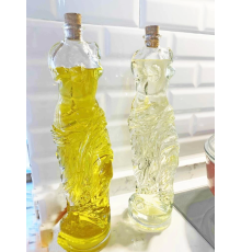 2 Adet Venüs Yağdanlık - Kadın Figürlü Sirkelik Sosluk 180 ML (336336)