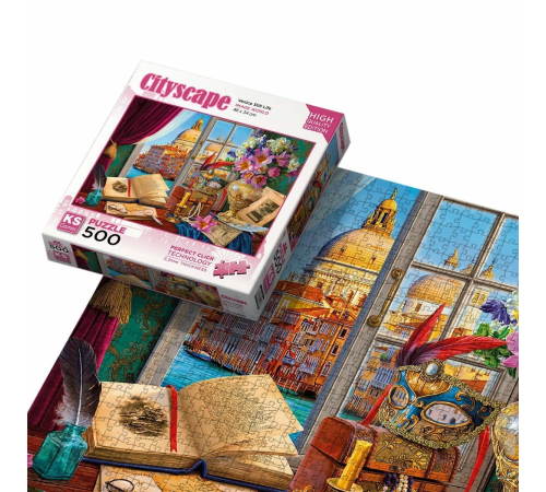 20054 Venice Still Life 500 Parça Puzzle 20054 Venice Still Life 500 Parça Puzzle