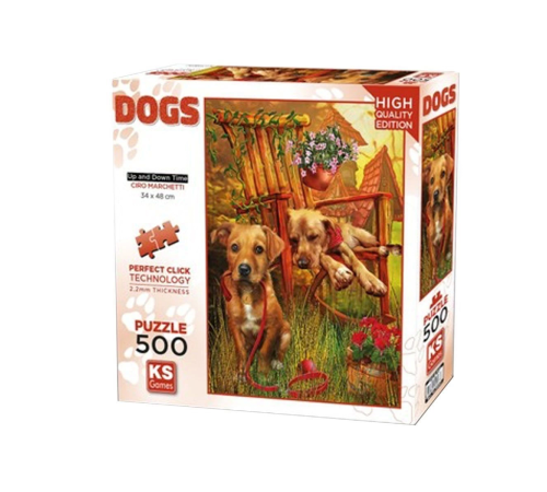 20067 Up And Down Time 500 Parça Puzzle