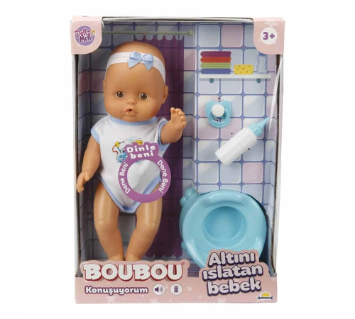 2030121 Sunman, Boubou Altını Islatan ve Konuşan Bebek Seti 30 cm 2030121 Sunman, Boubou Altını Islatan ve Konuşan Bebek Seti 30 cm