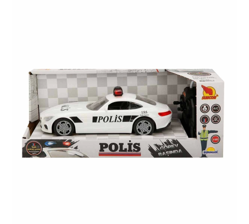 20357 Uzaktan Kumandalı Suncon Işıklı Polis Arabası 21 cm 20357 Uzaktan Kumandalı Suncon Işıklı Polis Arabası 21 cm
