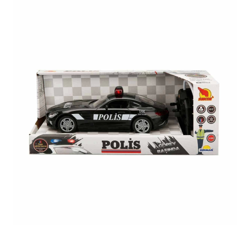 20357 Uzaktan Kumandalı Suncon Işıklı Polis Arabası 21 cm 20357 Uzaktan Kumandalı Suncon Işıklı Polis Arabası 21 cm