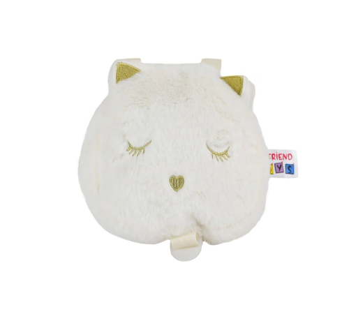 2062 Ekru Kedi Çanta -My Friend Toys
