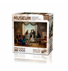 20660 A Group Of Danish Artist in Rome 1000 Parça Puzzle -KSPuzzle