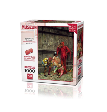20662 Jesters Playing Cochonnet 1000 Parça Puzzle -KS Puzzle