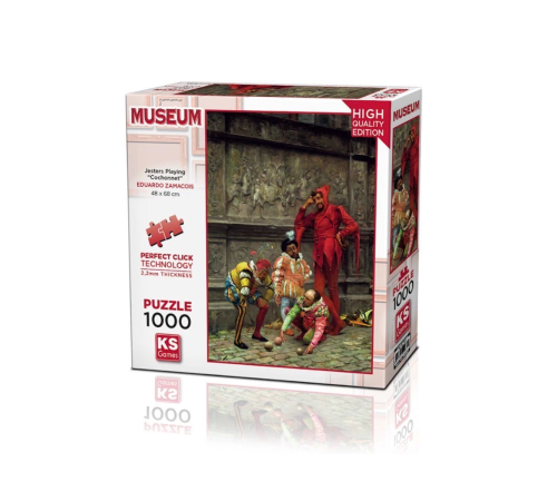 20662 Jesters Playing Cochonnet 1000 Parça Puzzle -KS Puzzle 20662 Jesters Playing Cochonnet 1000 Parça Puzzle -KS Puzzle