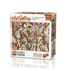 20663 No.10 Abstract Composition 1000 Parça Puzzle