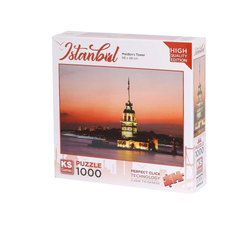 20729 Kız Kulesi Gün Batımı 1000 Parça Puzzle -KS Puzzle 20729 Kız Kulesi Gün Batımı 1000 Parça Puzzle -KS Puzzle