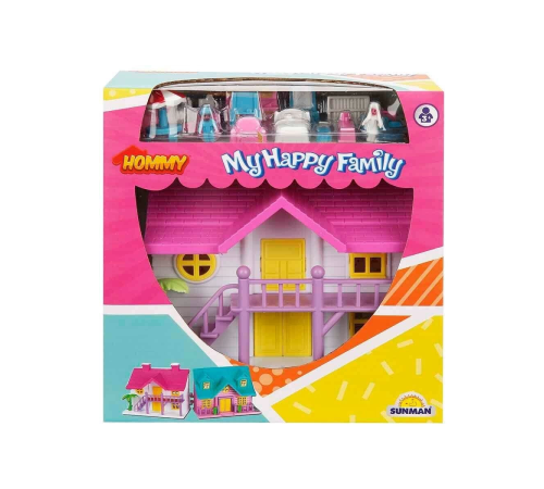 2080 Happy Family Villa Oyun Seti 18 Parça - 1 Adet Stokta Olan Gönderilir