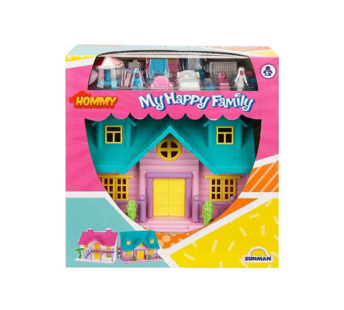 2080 Happy Family Villa Oyun Seti 18 Parça - 1 Adet Stokta Olan Gönderilir