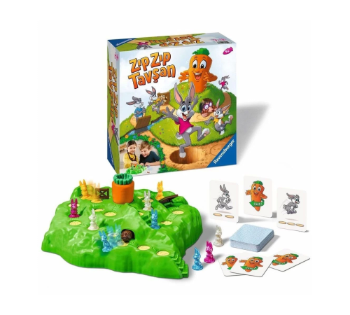 209767 Ravensburger - Zıp Zıp Tavşan +4 yaş 209767 Ravensburger - Zıp Zıp Tavşan +4 yaş