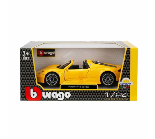 21076 1:24 Porsche 918 Spyder Model Araba 21076 1:24 Porsche 918 Spyder Model Araba