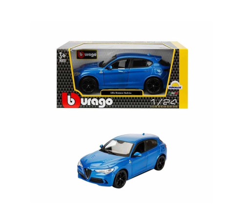 21086 1:24 Alfa Romeo Stelvio Model Araba -Sunman 21086 1:24 Alfa Romeo Stelvio Model Araba -Sunman