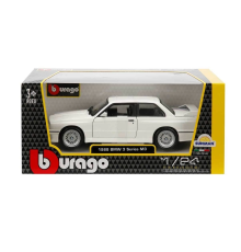 21100 Burago 1:24 BMW M3 1988 Model Araba