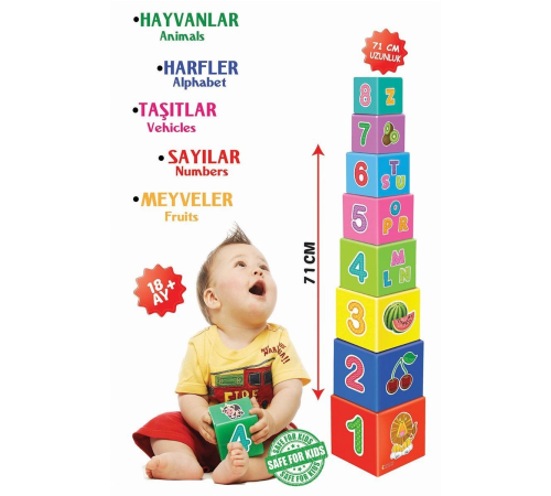 2137 Dıytoy, Eğitici Denge Kule Oyunu 2137 Dıytoy, Eğitici Denge Kule Oyunu