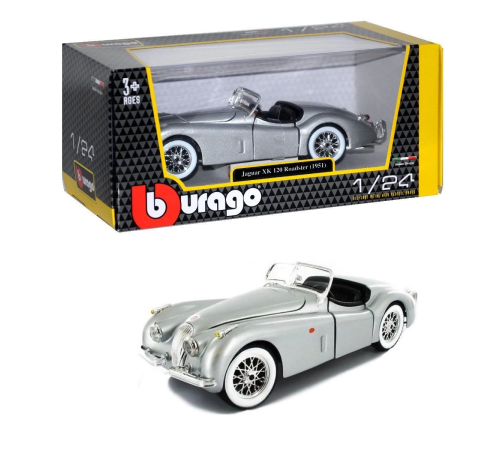 22018 1:24 Burago Jaguar Xk 120 Roadster