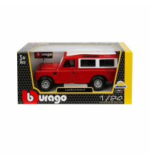 22063 Land Rover Series II Model Araba 1:24 Kırmızı -Sunman