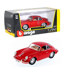 22079 1:24 Porsche 356B Coupe 1961 Araba