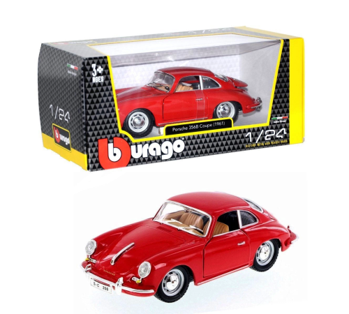 22079 1:24 Porsche 356B Coupe 1961 Araba 22079 1:24 Porsche 356B Coupe 1961 Araba