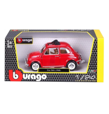 22099 Burago Fiat 500L 168 Kırmızı 1:24 -Sunman