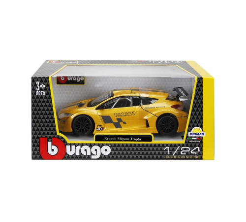 22115 Burago 1:24 Renault Megane Trophy Model Araba 22115 Burago 1:24 Renault Megane Trophy Model Araba