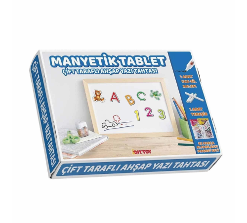2250 Manyetik Çift Taraflı Tablet Ahşap Yazı Tahtası 2250 Manyetik Çift Taraflı Tablet Ahşap Yazı Tahtası