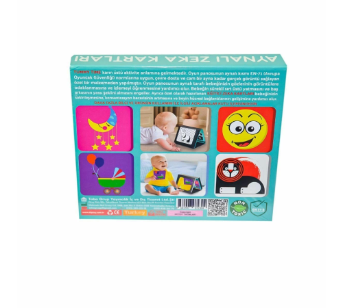 2304 Tummy Time Aynalı Zeka Kartı - Dıy Toy