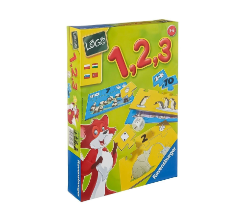 243709 Ravensburger, Logo 1,2,3 / 3-6 yaş 243709 Ravensburger, Logo 1,2,3 / 3-6 yaş