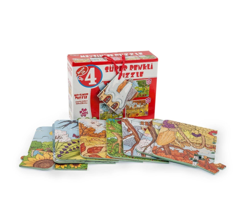 2488 MEVSİMLER SÜPER RENKLİ PUZZLE 4LÜ 2488 MEVSİMLER SÜPER RENKLİ PUZZLE 4LÜ