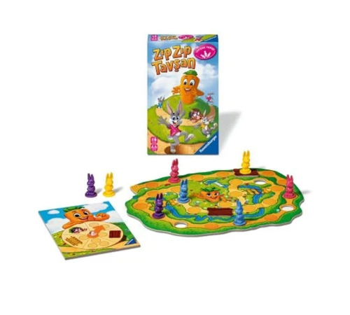 248810 Ravensburger - ZıpZıp Tavşan - Seyahat Boy Kutu Oyunu 248810 Ravensburger - ZıpZıp Tavşan - Seyahat Boy Kutu Oyunu