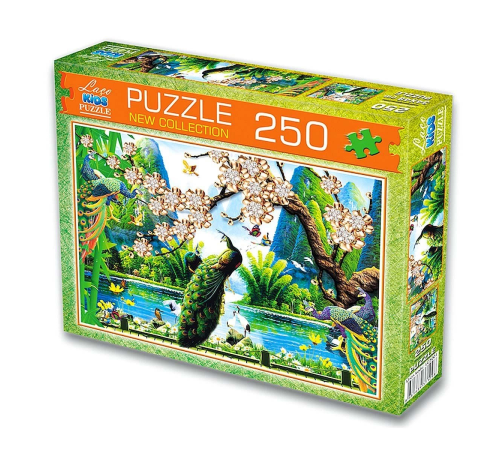 250 Parça Tavus Kuşu Puzzle - LC7191 250 Parça Tavus Kuşu Puzzle - LC7191