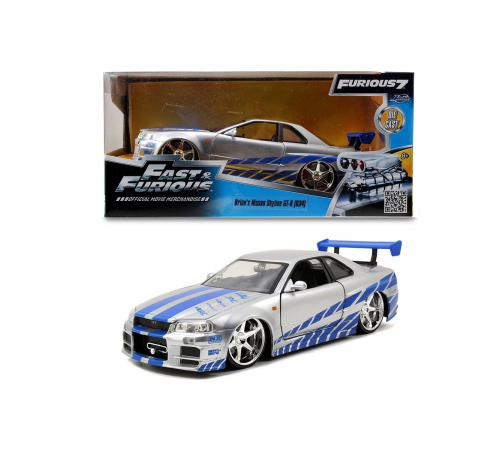 253203044 Fast&Furious 2002 Nissan Skyline 1:24