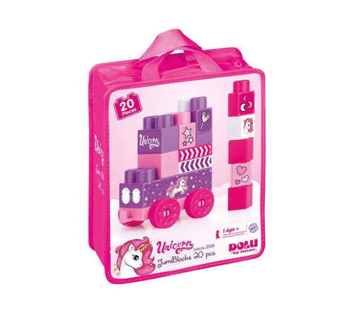2550 UNICORN ÇANTALI MEGA BLOK 20 LI