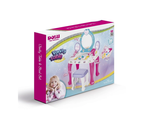 2568 OYUNCAK UNICORN MAKYAJ MASASI VE TABURE SETİ 2568 OYUNCAK UNICORN MAKYAJ MASASI VE TABURE SETİ