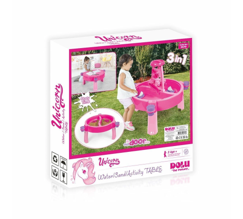 2570 Unicorn Su ve Kum Aktivite Masası -Dolu 2570 Unicorn Su ve Kum Aktivite Masası -Dolu