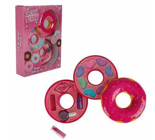 2596 Donut Şekilli 2 Katlı Makyaj Güzellik Seti -Sunman 2596 Donut Şekilli 2 Katlı Makyaj Güzellik Seti -Sunman