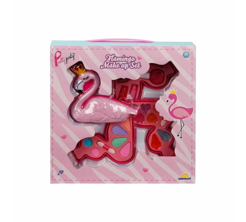 2599 Flamingo Şekilli 3 Katlı Makyaj Güzellik Seti 2599 Flamingo Şekilli 3 Katlı Makyaj Güzellik Seti