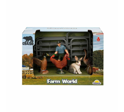 2689 Farm World Çiftlik Hayvanları Küçük Oyun Seti 2689 Farm World Çiftlik Hayvanları Küçük Oyun Seti