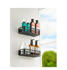 2’li banyo organizer düzenleyici yapışkanlı raf